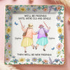 Custom Full-Print Jewelry Dish - Personalized Best Friend Birthday Gifts For Women, Besties, Sisters, BFF  - Besties For A Lifetime