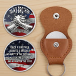 Custom Pocket Hug - Personalized Birthday Gifts For Brother - Together We Rise Brothers