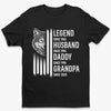 Custom Unisex T-shirt, Premium T-shirt, Hoodie - Personalized Birthday Gifts For Dad, Grandpa, Husband - Always My Hero