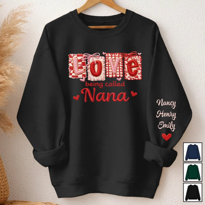 Custom Unisex Sweater, Hoodie - Personalized Mother's Day Birthday Gifts For Mom, Grandma - Heart Of The Family