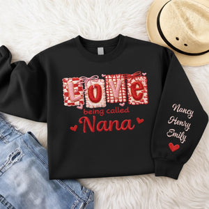 Custom Unisex Sweater, Hoodie - Personalized Mother's Day Birthday Gifts For Mom, Grandma - Heart Of The Family