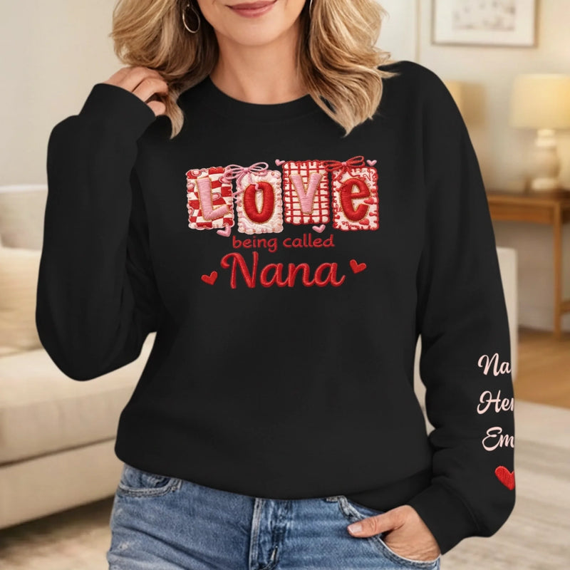 Custom Unisex Sweater, Hoodie - Personalized Mother's Day Birthday Gifts For Mom, Grandma - Heart Of The Family