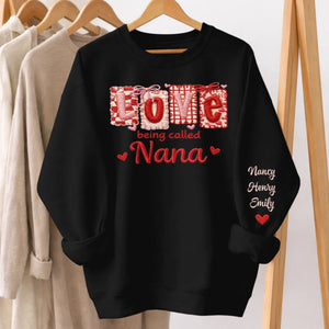 Custom Unisex Sweater, Hoodie - Personalized Mother's Day Birthday Gifts For Mom, Grandma - Heart Of The Family