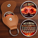 Custom Pocket Hug - Personalized Birthday Gifts For Brother - Brothers Beyond Blood