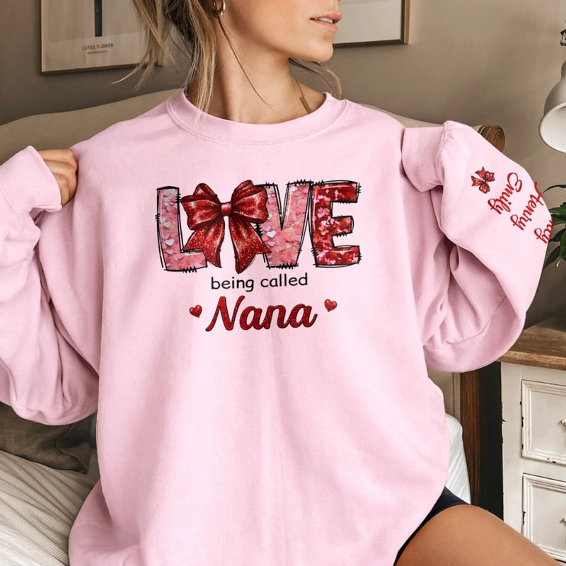 Custom Unisex Sweater, Hoodie - Personalized Mother's Day Birthday Gifts For Mom, Grandma - Made With Love, Worn With Pride