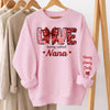 Custom Unisex Sweater, Hoodie - Personalized Mother's Day Birthday Gifts For Mom, Grandma - Made With Love, Worn With Pride
