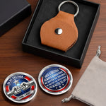 Custom Pocket Hug - Personalized America 250th Anniversary Gifts For Brothers - Brothers Share One Soul
