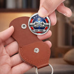 Custom Pocket Hug - Personalized America 250th Anniversary Gifts For Brothers - Brothers Share One Soul