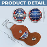 Custom Pocket Hug - Personalized America 250th Anniversary Gifts For Brothers - Brothers Share One Soul