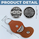 Custom Pocket Hug - Personalized Birthday Gifts For Brother - Brothers Through Every Challenge