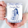 Custom Photo Mug - Personalized Baby Shower, Gender Reveal Gifts For New Moms, New Parents - Mom Is My Sunshine