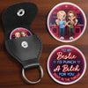 Custom Pocket Hug - Personalized Best Friend Birthday Gifts For Women, Besties, Sisters, BFF - Best Friends, Bad Decisions