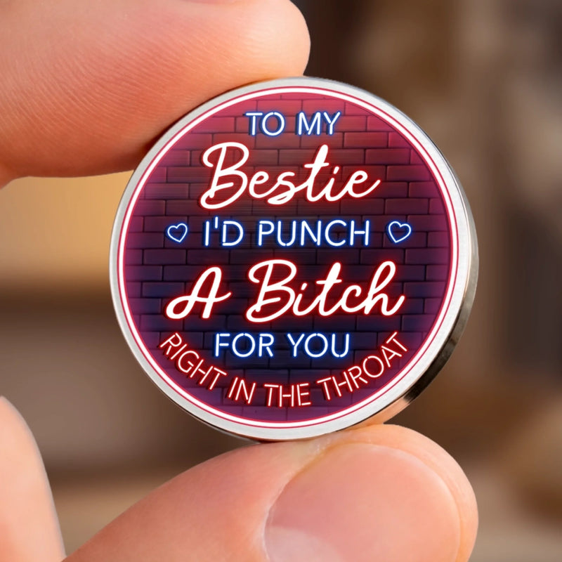 Custom Pocket Hug - Personalized Best Friend Birthday Gifts For Women, Besties, Sisters, BFF - Best Friends, Bad Decisions