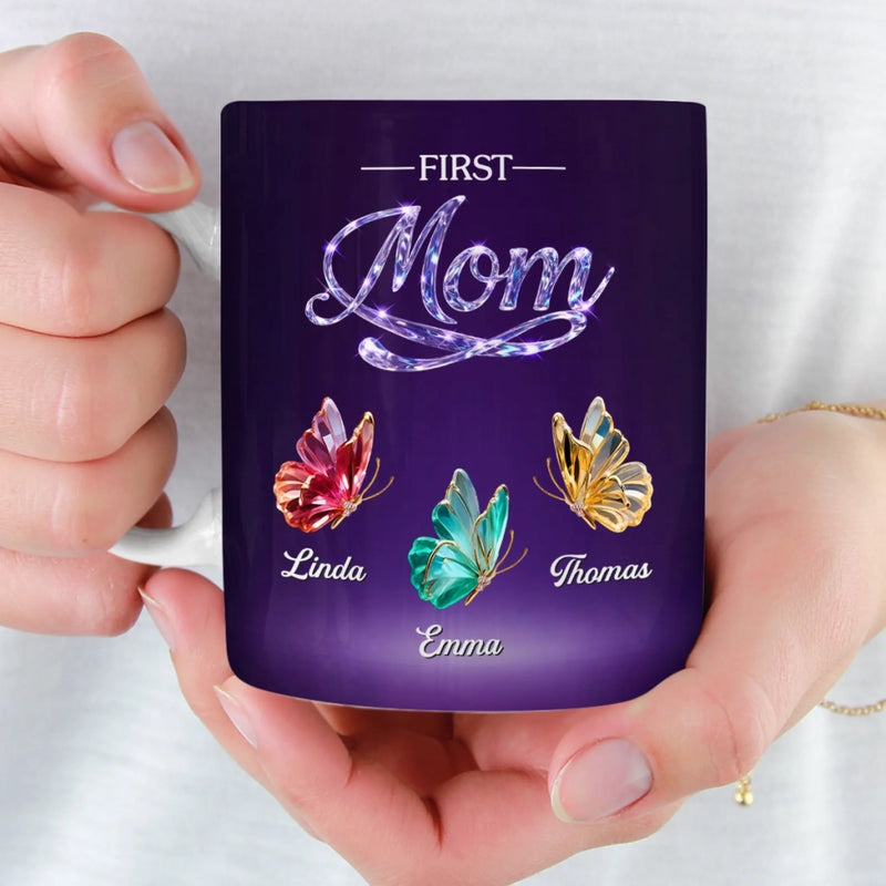 Custom Mug - Personalized Mother's Day Gifts For Mom, Grandma - Mom And Grandma Forever