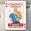 Custom Car Visor Clip - Personalized Anniversary Wedding Gifts For Husband And Wife, Him And Her - You And Me Always