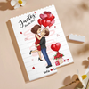 Bloques De Construcción Personalizados En Forma De Rectángulo Vertical – Regalo De Aniversario De Boda Personalizado Para Esposo Y Esposa, Para Él Y Para Ella – Siempre Eligiéndonos
