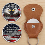 Custom Pocket Hug - Personalized Birthday Gifts For Brother - United We Stand Brothers