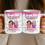 Custom 3D Inflated Effect Printed Mug - Personalized Mother's Day Gifts For Mom, Daughter - She Gave Me Everything