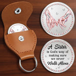 Custom Pocket Hug - Personalized Best Friend Birthday Gifts For Women, Besties, Sisters, BFF - You’ll Never Walk Alone