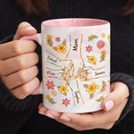 Custom 3D Inflated Effect Printed Accent Mug - Personalized Mother's Day Gifts For Mom, Grandma - Grandma Heart Full Of Love
