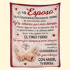 Manta Personalizada – Regalos Personalizados de Aniversario y Boda para Esposo y Esposa, Para Él y Para Ella – Juntos Se Siente Perfecto