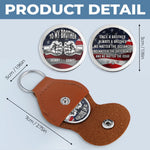 Custom Pocket Hug - Personalized America 250th Anniversary Gifts For Brothers - Brotherhood Never Breaks