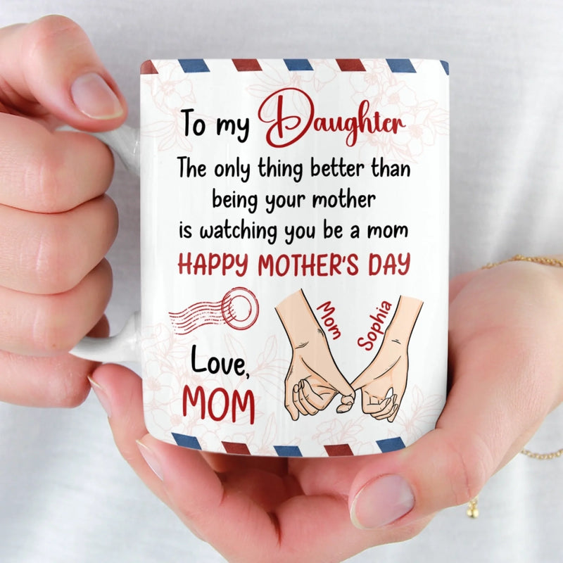 Custom Mug - Personalized Mother's Day Birthday Gifts For Daughter - The Legacy Of Love