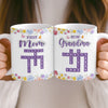 Custom Scrabble 3D Inflated Effect Printed Mug - Personalized Mother's Day Birthday Gifts For Mom, Grandma - Blessed This Mother’s Day