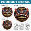 Custom Wood Sign - Personalized America 250th Anniversary Gifts For Mom, Dad, Brother, Sister, Kids - Proud Of Our Shared Story