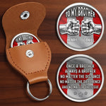 Custom Pocket Hug - Personalized Birthday Gifts For Brother - Always My Brother No Matter The Issue