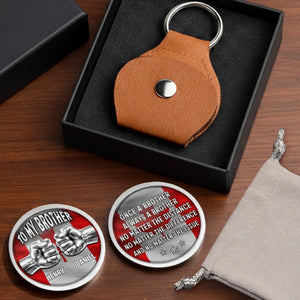 Custom Pocket Hug - Personalized Birthday Gifts For Brother - Always My Brother No Matter The Issue
