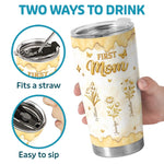 Custom Tumbler - Personalized Mother's Day Birthday Gifts For Mom, Grandma - A Garden Of Love