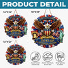 Custom Wood Sign - Personalized America 250th Anniversary Gifts For Mom, Dad, Brother, Sister, Kids - Together In Proud Unity