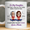 Custom 3D Inflated Effect Printed Mug - Personalized Mother's Day Gifts For Mom, Daughter - Always My Little Girl