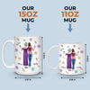 Custom 3D Inflated Effect Printed Mug - Personalized Mother's Day Gifts For Mom, Daughter - Forever Proud Of Daughter