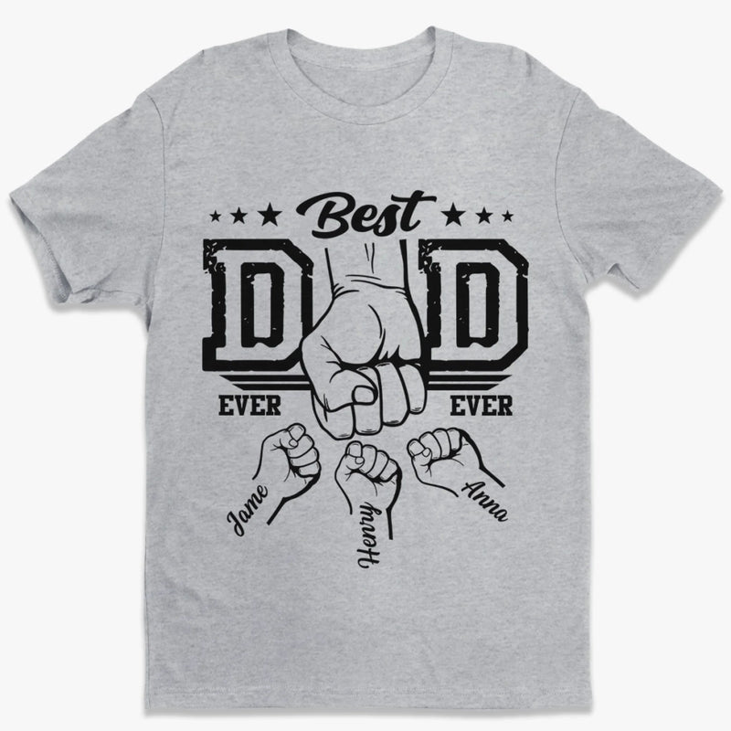 Custom Unisex T-shirt, Premium T-shirt, Hoodie - Personalized Birthday Gifts For Dad, Grandpa - Best Dad In The Universe
