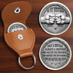 Custom Pocket Hug - Personalized Birthday Gifts For Brother - An Unbreakable Brotherhood