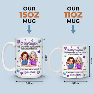 Custom 3D Inflated Effect Printed Mug - Personalized Mother's Day Birthday Gifts For Mom, Daughter - This Is My Favorite Chapter For You