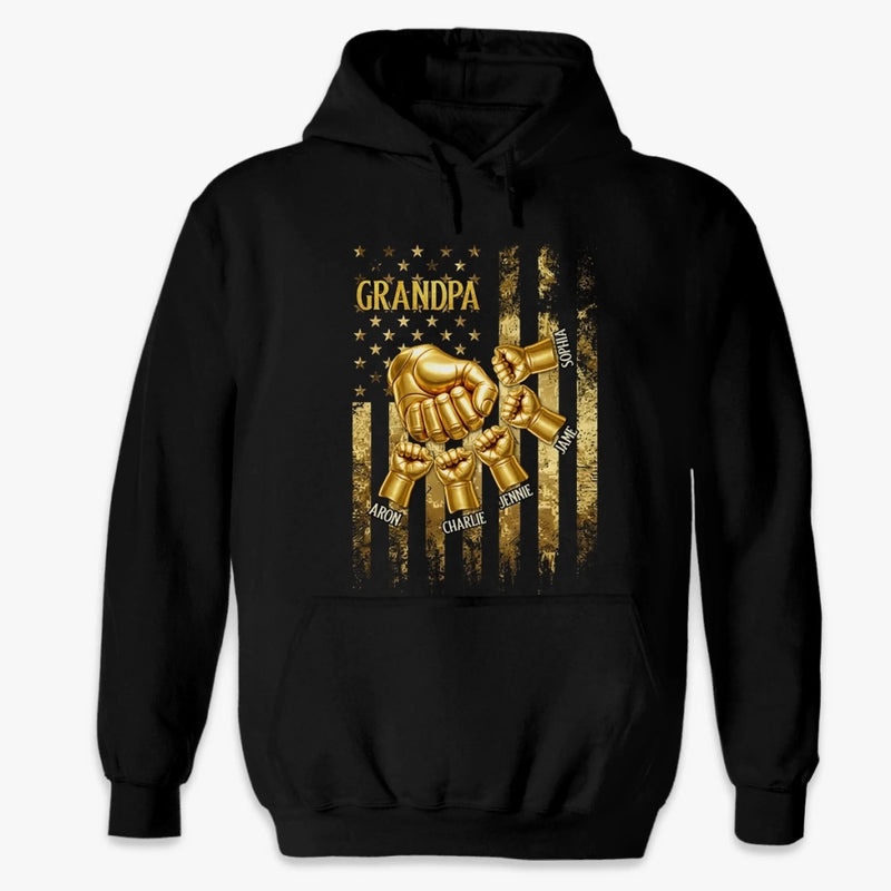 Custom Unisex T-shirt, Premium T-shirt, Hoodie - Personalized Birthday Gifts For Dad, Grandpa - Cool Grandpa Club