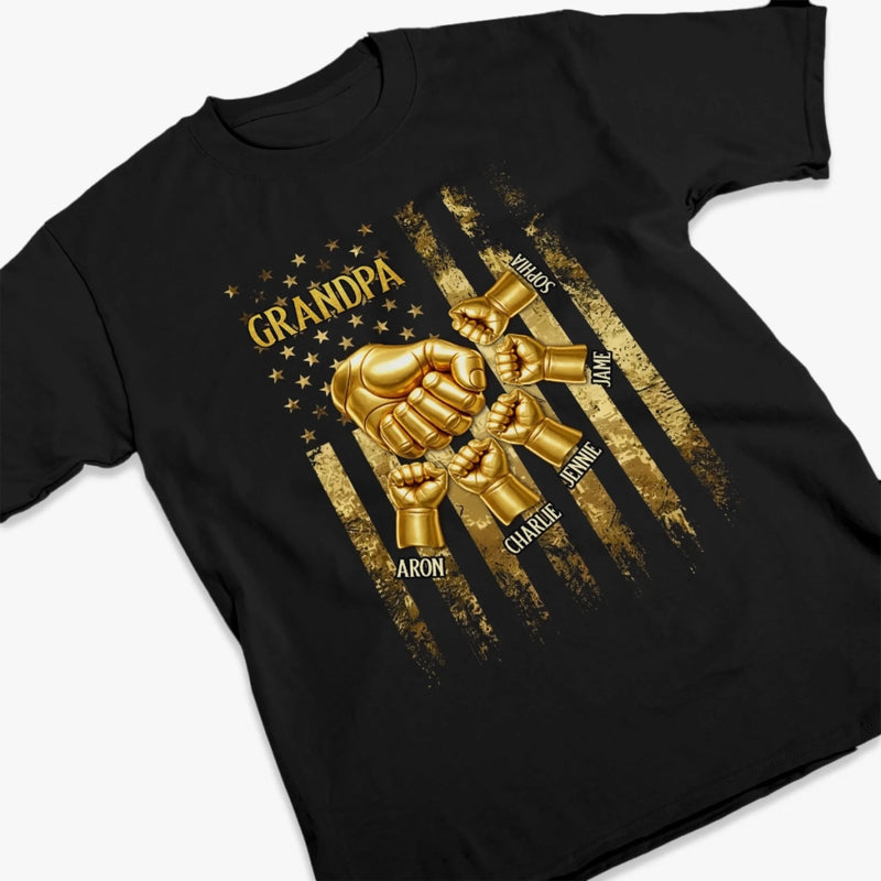 Custom Unisex T-shirt, Premium T-shirt, Hoodie - Personalized Birthday Gifts For Dad, Grandpa - Cool Grandpa Club