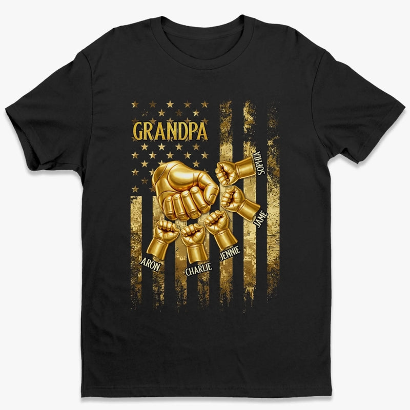 Custom Unisex T-shirt, Premium T-shirt, Hoodie - Personalized Birthday Gifts For Dad, Grandpa - Cool Grandpa Club