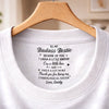 Custom Inside Neck Print T-Shirt - Personalized Best Friend Birthday Gifts For Women, Besties, Sisters, BFF  - Soul Sister, No DNA Needed