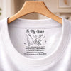 Custom Inside Neck Print T-Shirt - Personalized Best Friend Birthday Gifts For Women, Besties, Sisters, BFF  - You’re My Forever Person