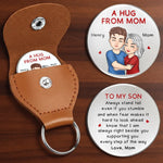 Custom Pocket Hug - Personalized Birthday Gifts For Mom, Daughter, Son - My Love Is With You