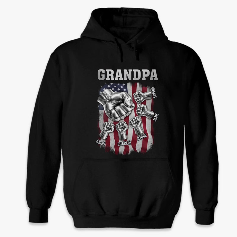 Custom Unisex T-shirt, Premium T-shirt, Hoodie - Personalized Birthday Gifts For Dad, Grandpa - Cheers To The Brave Man