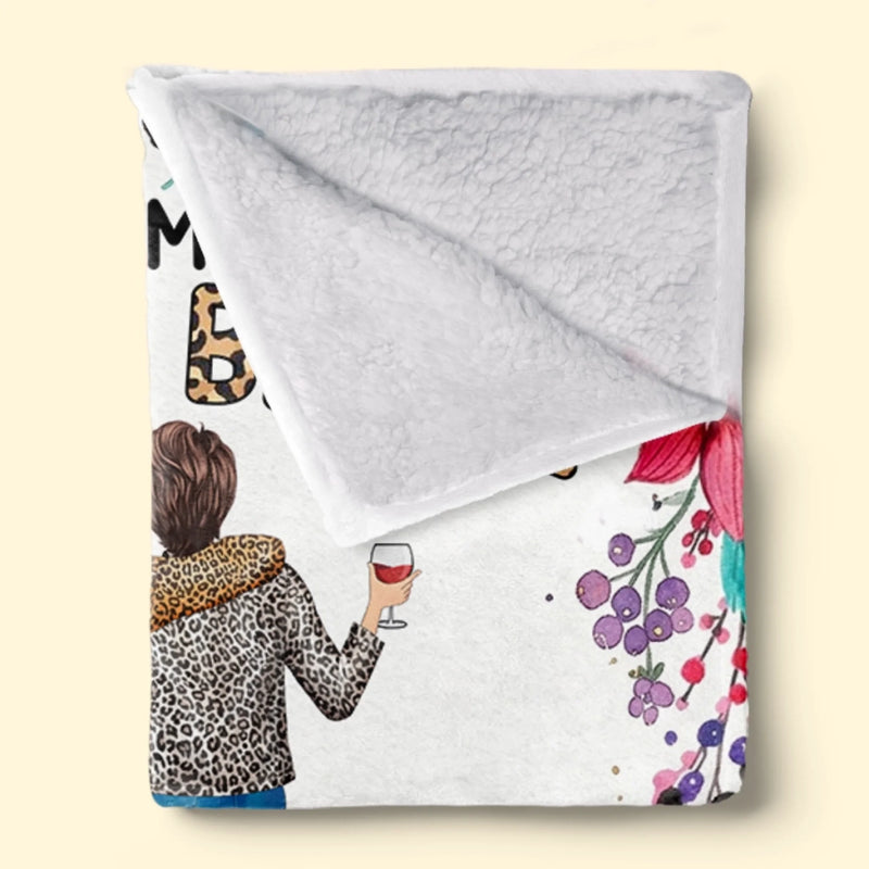 Custom Blanket - Personalized Best Friend Birthday Gifts For Women, Besties, Sisters, BFF - Sister My Forever Friend