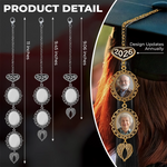 Custom Tassel Photo Charm with Angel Wings - Personalized Graduation Gifts For Him, Her - Chasing Dreams Graduation Day