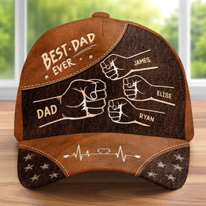 Custom Hat, All Over Print Classic Cap - Personalized Father's Day Birthday Gifts For Dad, Grandpa - Dad Mode Always On