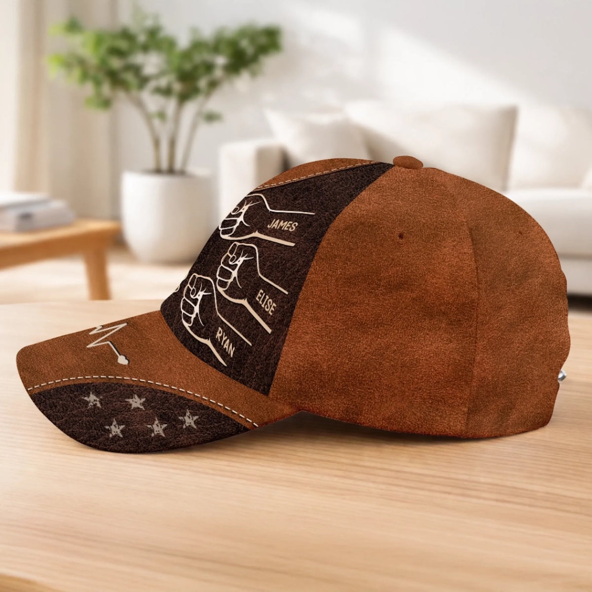 Custom Hat, All Over Print Classic Cap - Personalized Father's Day Birthday Gifts For Dad, Grandpa - Dad Mode Always On