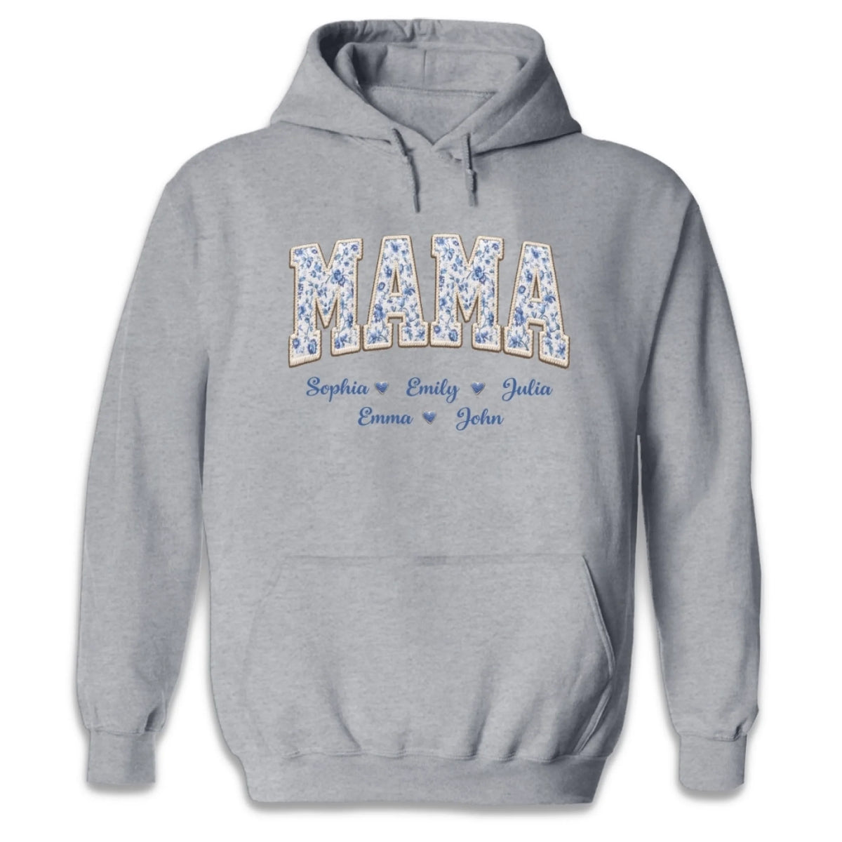 Custom Unisex T-shirt, Premium T-shirt, Hoodie - Personalized Mother's Day Birthday Gifts For Mom, Grandma - Mama Holds Us Together
